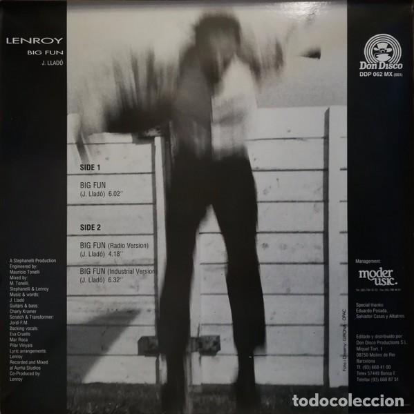 Discos de vinilo: Lenroy &lrm;&ndash; Big Fun - Foto 2