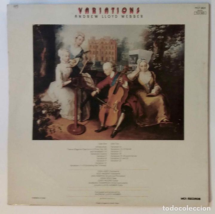 Discos de vinilo: ANDREW LLOYD WEBBER, VARIATIONS CON ROD ARGENT, JON HISEMAN, GARY MOORE, JOHN MOLE. LP UK EN MCA - Foto 2