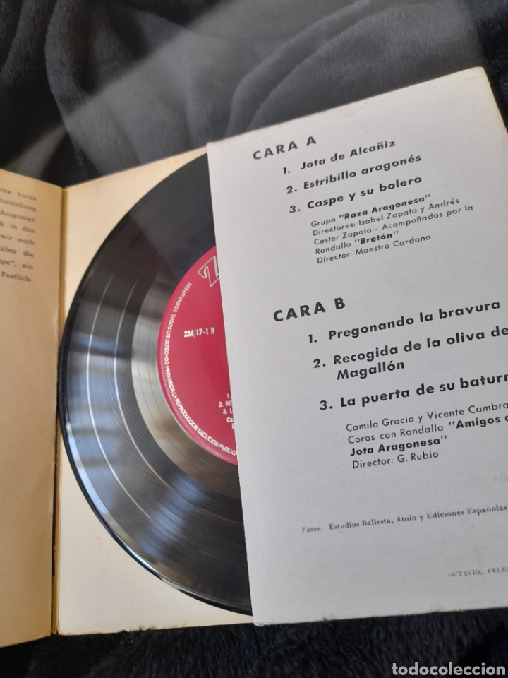 Discos de vinilo: Vinilo, Aragon tierra brav&iacute;a, con libreto - Foto 5