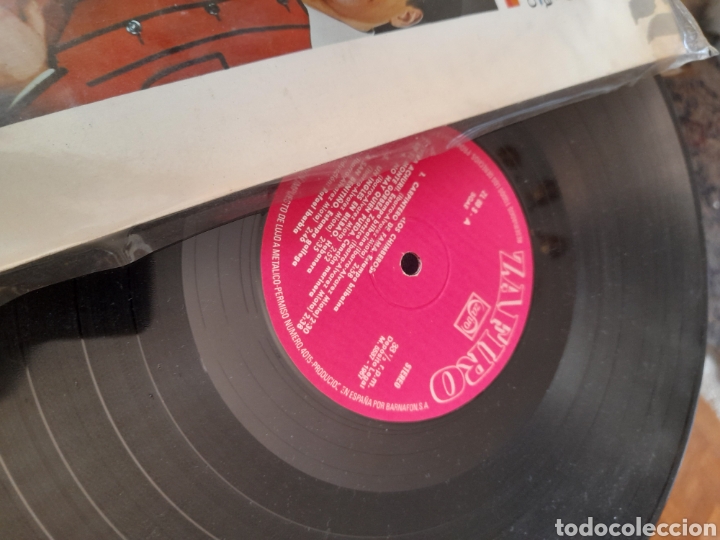 Discos de vinilo: Vinilo de Los Chimberos, Carpintero de Fama - Foto 3