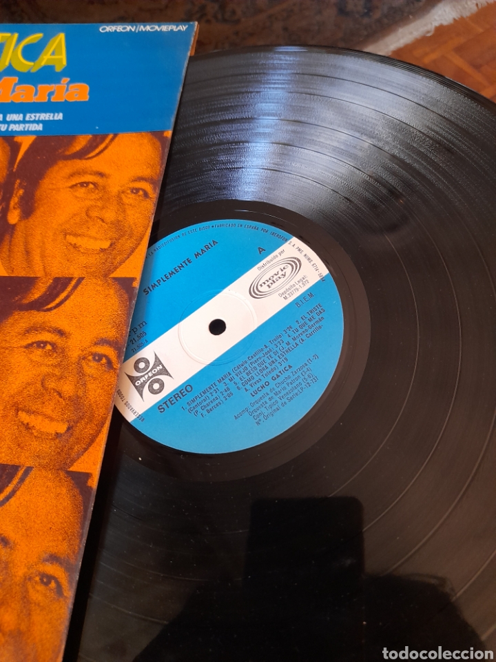 Discos de vinilo: Vinilo, Lucho Gatica, Simplemente Maria - Foto 3
