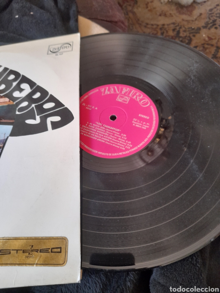 Discos de vinilo: Vinilo de Los Chimberos, Al Olivo subi - Foto 3
