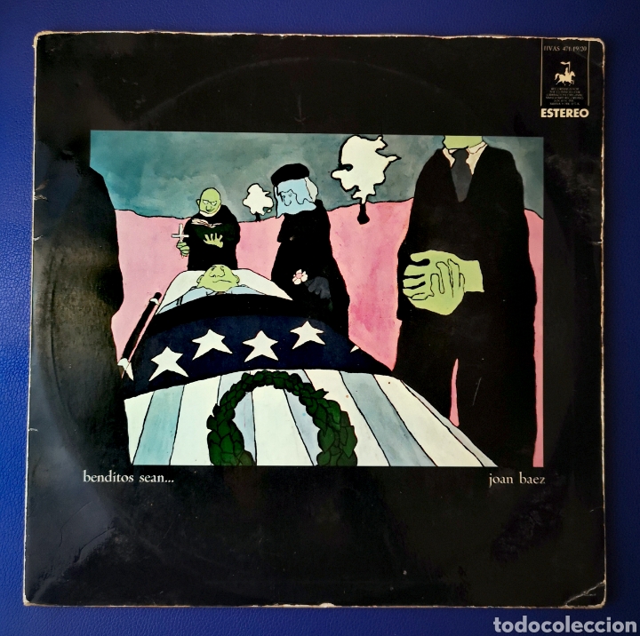 Discos de vinilo: JOAN BAEZ - BENDITOS SEAN - DOBLE LP - Foto 1