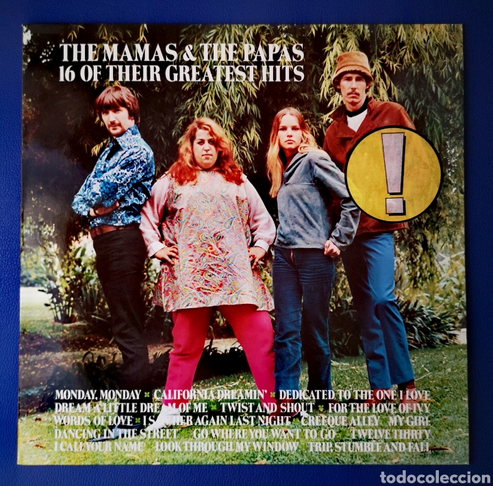 Discos de vinilo: THE MAMAS & THE PAPAS - CREATEST HITS - LP - Foto 1