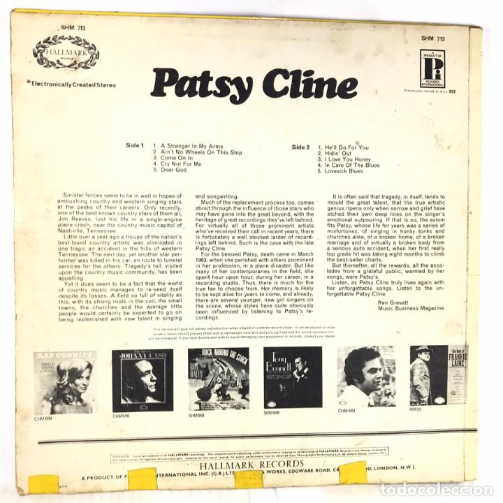Discos de vinilo: Patsy Cline &ndash; Patsy Cline - Vinyl, LP, Compilation, Reissue - UK - Foto 3
