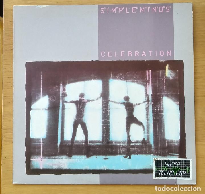 Discos de vinilo: SIMPLE MINDS: &rdquo; CELEBRATION&rdquo; LP VINILO 1982 SYNTH-POP - Foto 1