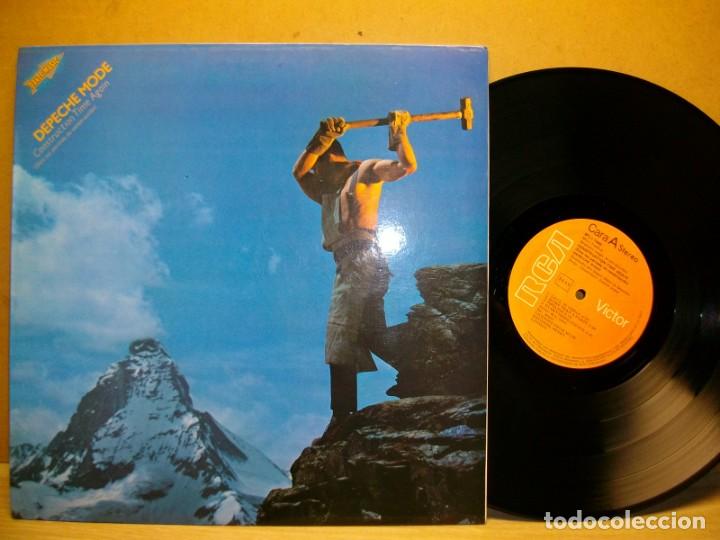 Discos de vinilo: DEPECHE MODE CONSTRUCTION TIME AGAIN LP 1983 - Foto 1