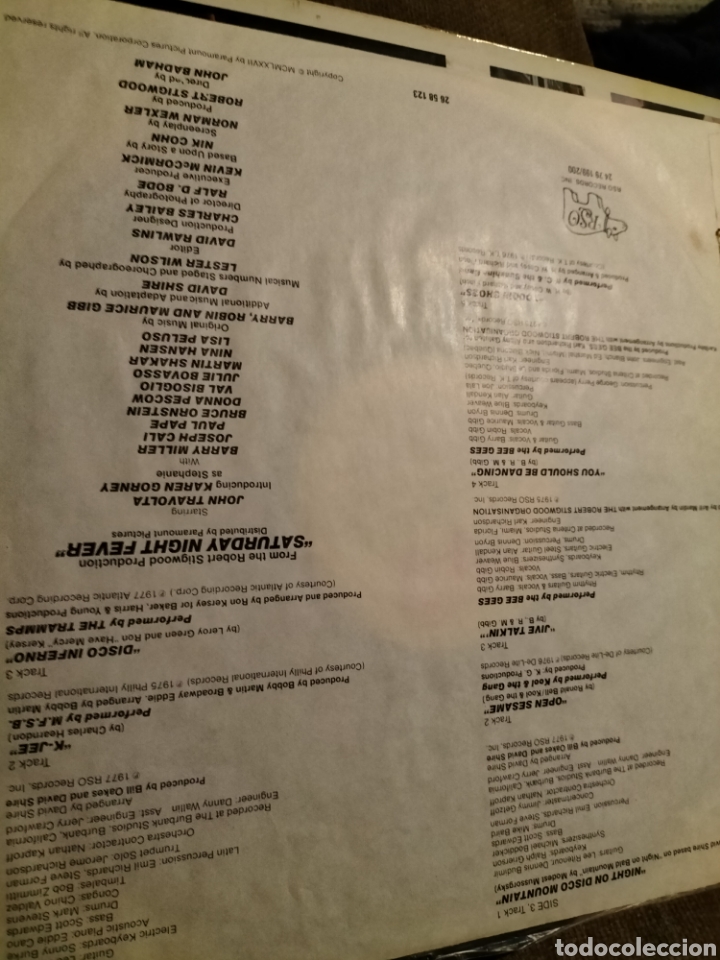 Discos de vinilo: Saturday Nich Fever 2 Discos - Foto 6