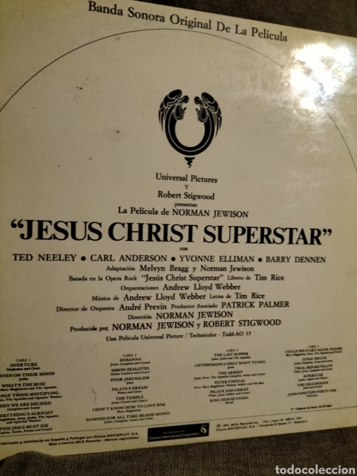 Discos de vinilo: Jes&uacute;s Cristo Superstar 2 Discos - Foto 8