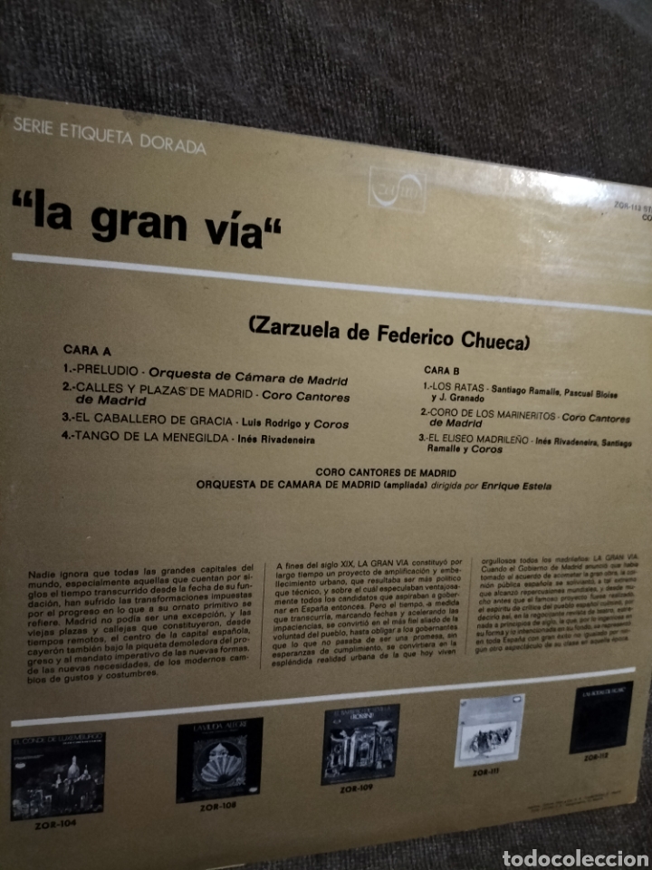 Discos de vinilo: LA GRAN VIA CHUECA - Foto 2