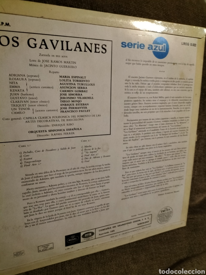 Discos de vinilo: LOS GAVILANES - Foto 2