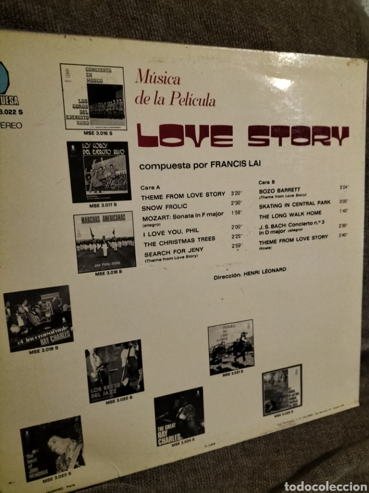 Discos de vinilo: LOVE STORY - Foto 2