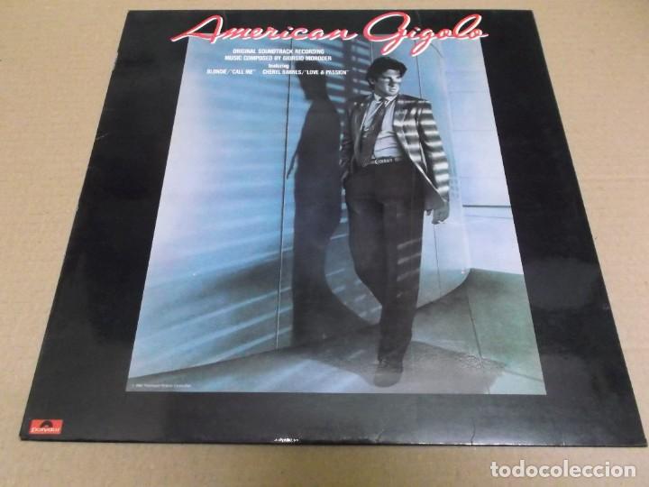 Discos de vinilo: AMERICAN GIGOLO (LP) GIORGIO MORODER A&Ntilde;O 1980 - Foto 1