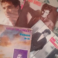 Discos de vinilo: LOTE DE 4 SINGLES (VINILO) DE GINO VANNELLI