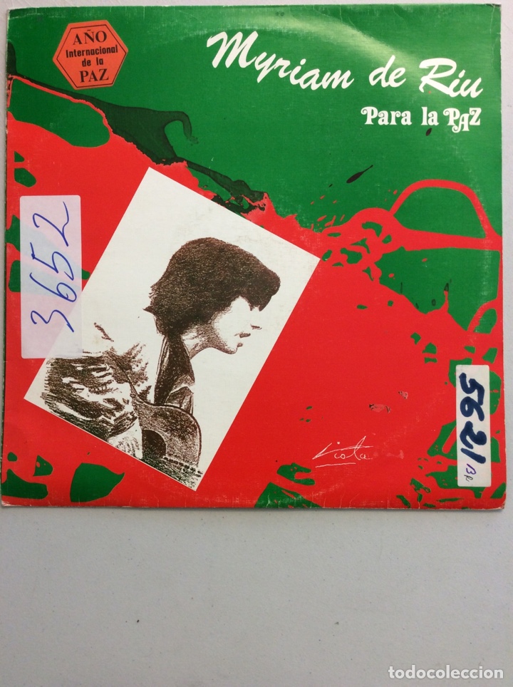Discos de vinilo: Myriam de Riu. Para la Paz. - Foto 1