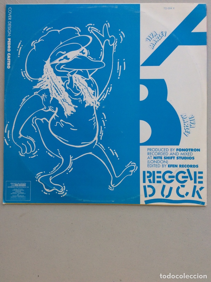 Discos de vinilo: Reggie Duck. Viva Marley. - Foto 2