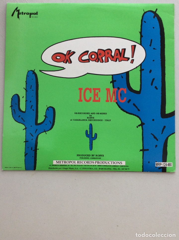 Discos de vinilo: Ice Mc. Ok corral! - Foto 2