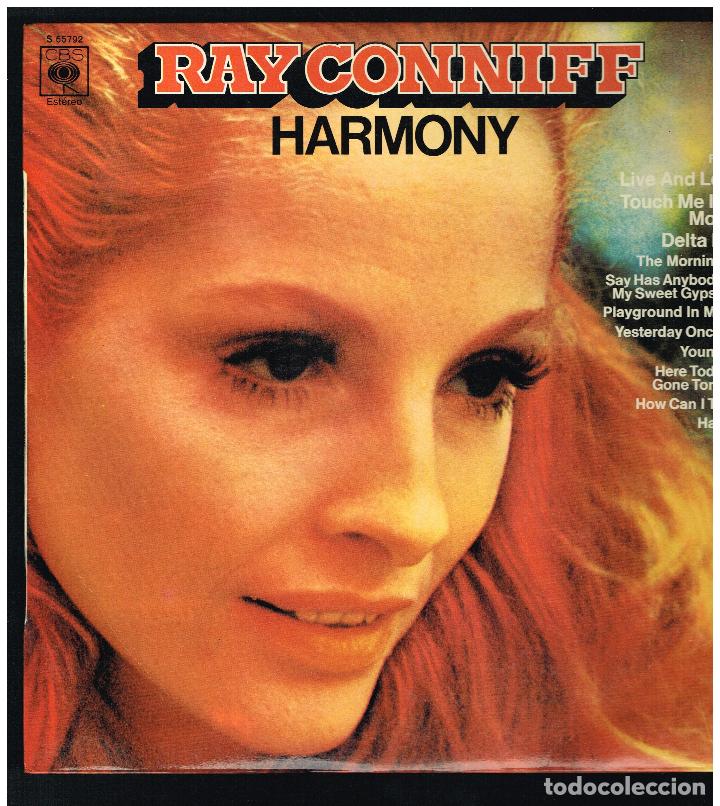 Discos de vinilo: RAY CONNIFF - HARMONY - LP 1973 - SOLO PORTADA, SIN VINILO - Foto 1