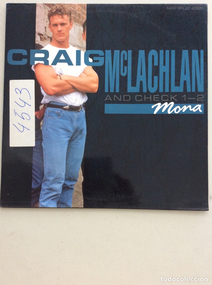 Discos de vinilo: Craig McLachlan and Check 1 - 2. Mona. - Foto 1