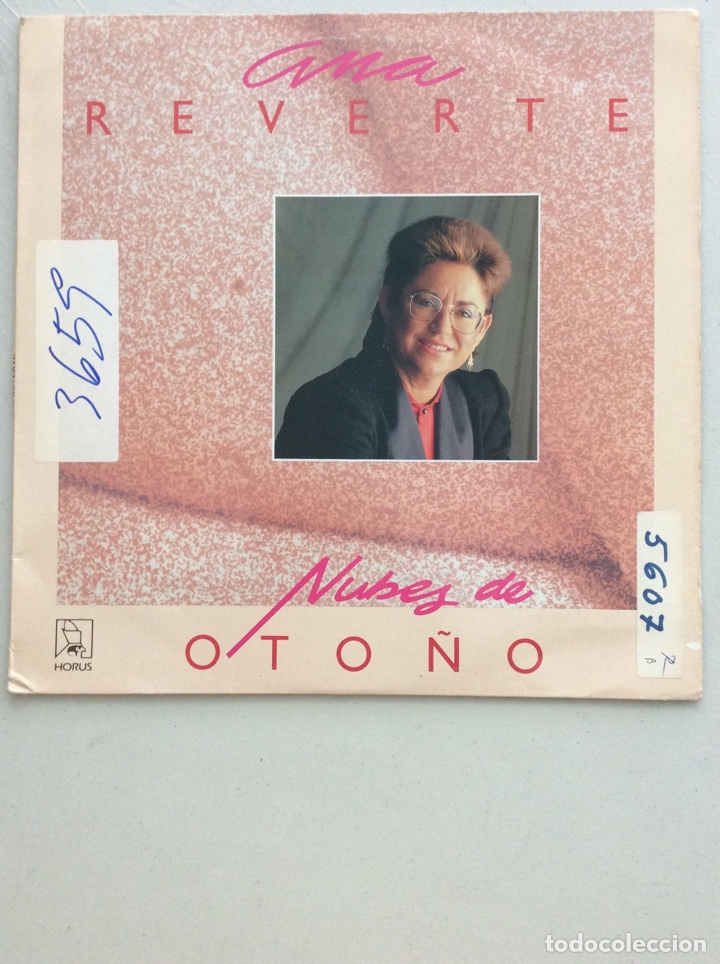 Discos de vinilo: Ana Reverte. Nubes de oto&ntilde;o. - Foto 1