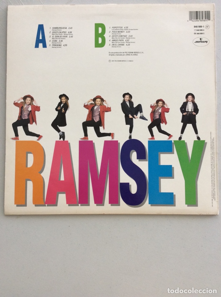 Discos de vinilo: Ramsey. Hamburguesa. - Foto 2