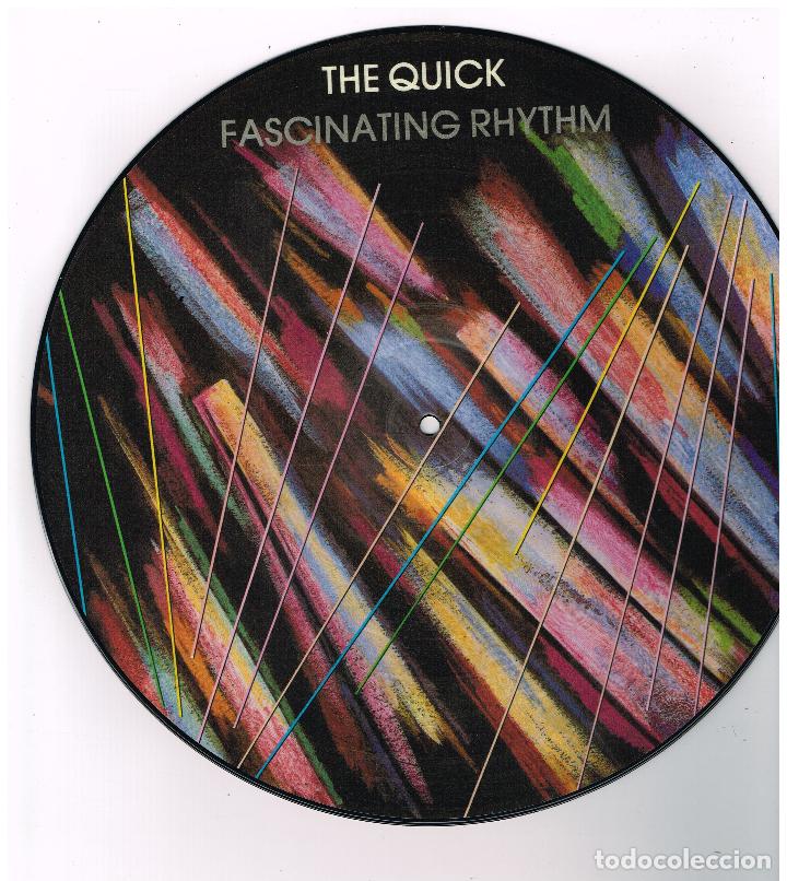 Discos de vinilo: QUICK - FASCINATING RHYTHM - LP 1982 - PICTURE DISK - Foto 2