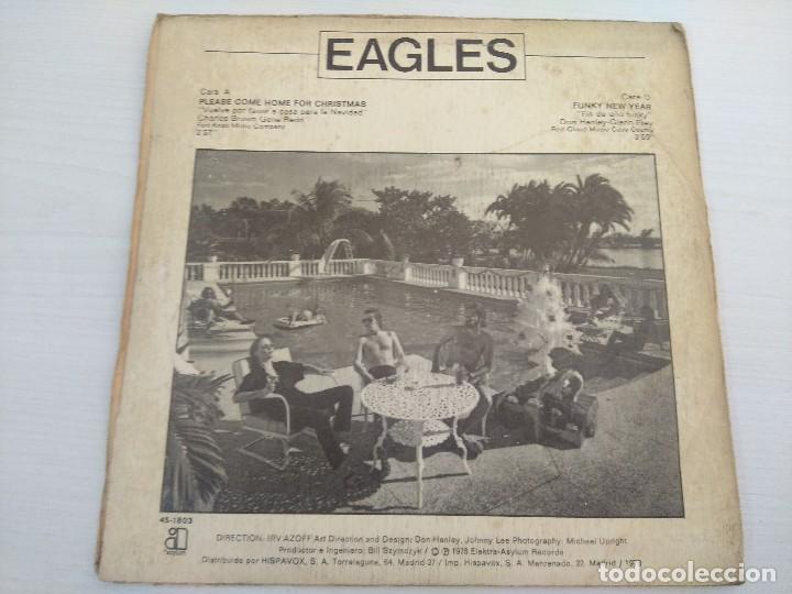 Discos de vinilo: EAGLES/PLEASE COME HOME FOR CHRISTMAS/SINGLE. - Foto 3