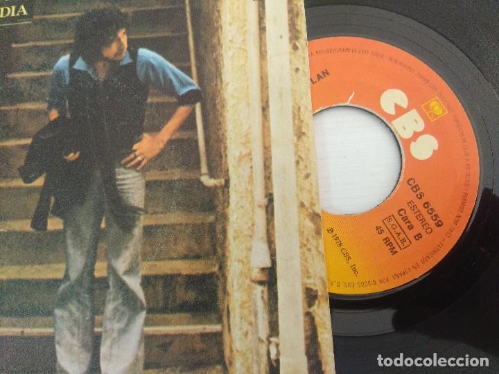 Discos de vinilo: BOB DYLAN/CAMBIO DE GUARDIA/SINGLE. - Foto 2