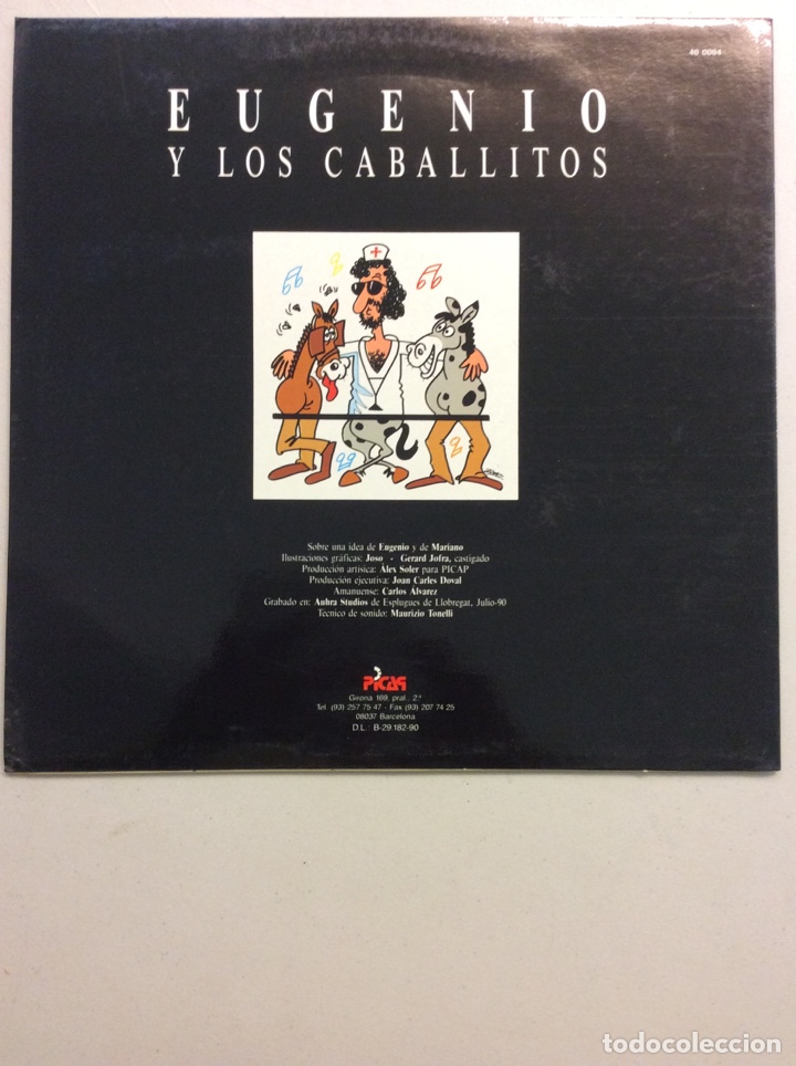 Discos de vinilo: Eugenio y los caballitos. - Foto 2