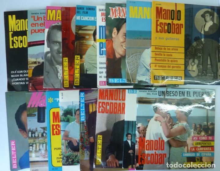 Discos de vinilo: MANOLO ESCOBAR // 16 EPs // - Foto 1