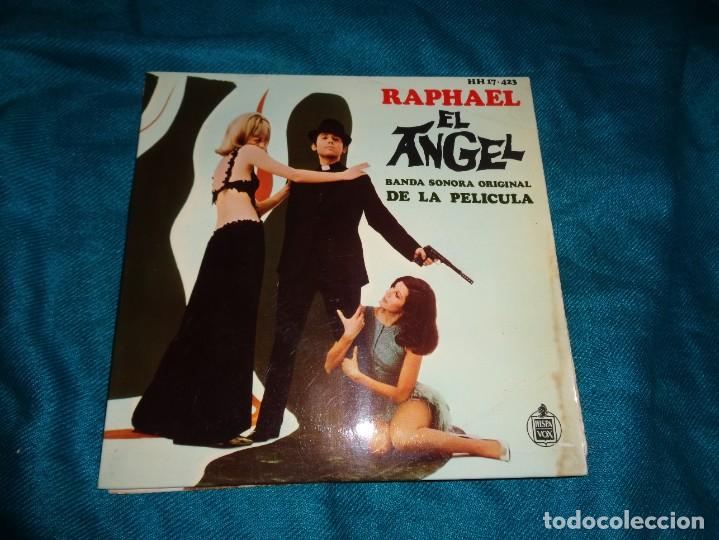 Discos de vinilo: RAPHAEL. BSO PELICULA : EL ANGEL. EP. HISPAVOX, 1969 - Foto 1