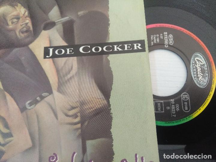 Discos de vinilo: JOE COCKER/NIGHT CALLS/SINGLE. - Foto 2