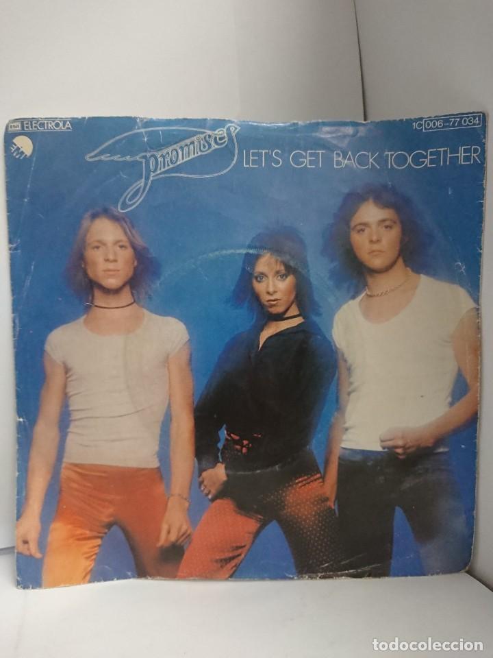Discos de vinilo: PROMISE - LET&acute;S GET BACK TOGETHER - 1C 006-77 034 - Foto 1