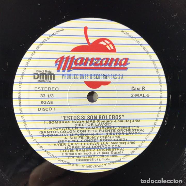 Discos de vinilo: Various &ndash; Estos Si Son Boleros - 2 x Vinyl, LP, Compilation - SPAIN - Foto 7