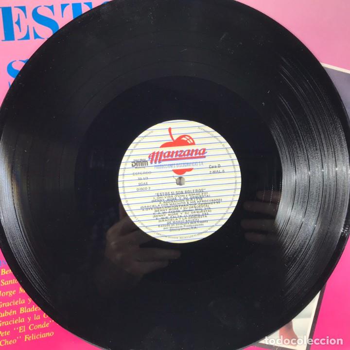 Discos de vinilo: Various &ndash; Estos Si Son Boleros - 2 x Vinyl, LP, Compilation - SPAIN - Foto 10