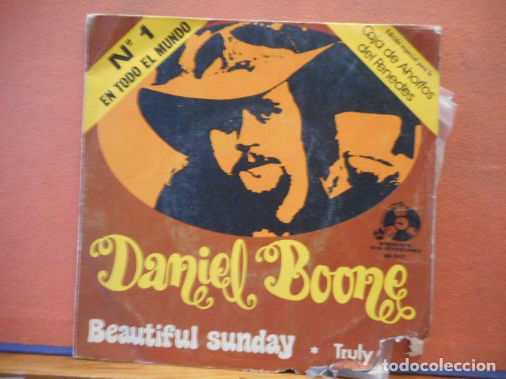 Discos de vinilo: SINGLE. DANIEL BOONE. BEAUTIFUL SUNDAY. - Foto 1
