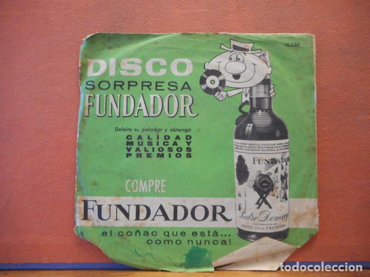 Discos de vinilo: SINGLE. DISCO SORPRESA FUNDADOR. - Foto 1