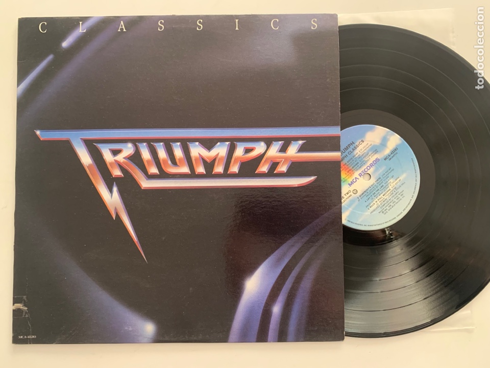 Discos de vinilo: Lp triumph classics Edici&oacute;n U.S.A. de 1989 - Foto 1