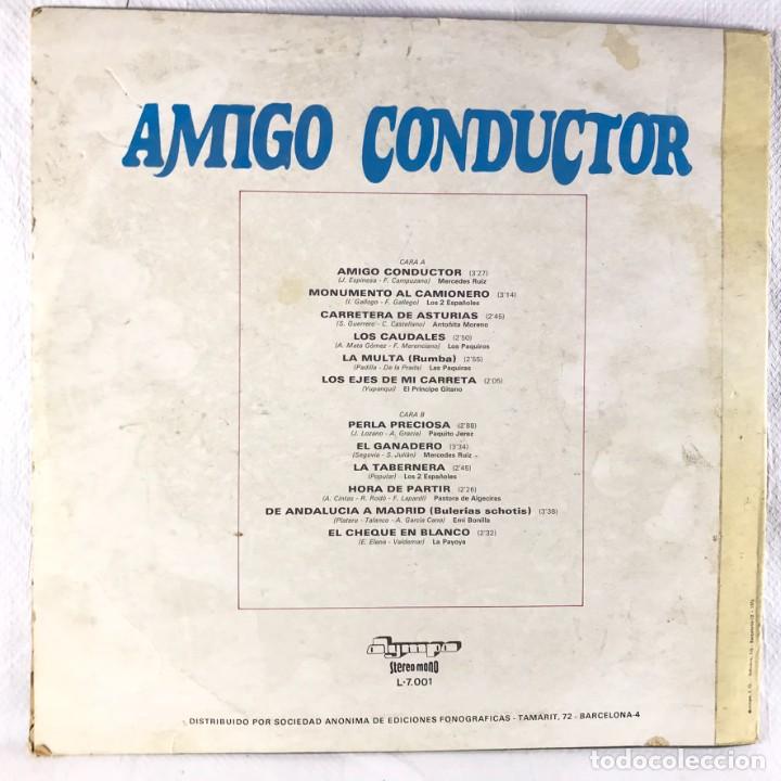 Discos de vinilo: Various &ndash; Amigo Conductor - Vinyl, LP - SPAIN - Foto 2