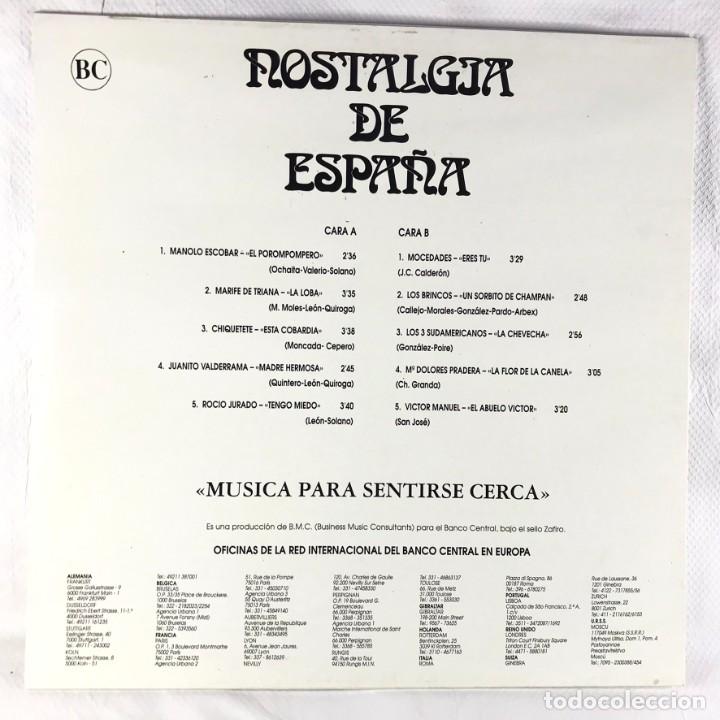 Discos de vinilo: Various &ndash; Nostalgia De Espa&ntilde;a - Vinyl, LP, Compilation - SPAIN - Foto 2