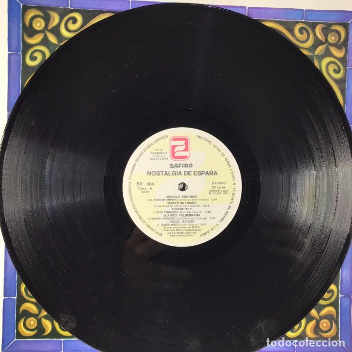 Discos de vinilo: Various &ndash; Nostalgia De Espa&ntilde;a - Vinyl, LP, Compilation - SPAIN - Foto 3