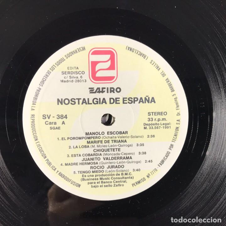 Discos de vinilo: Various &ndash; Nostalgia De Espa&ntilde;a - Vinyl, LP, Compilation - SPAIN - Foto 4