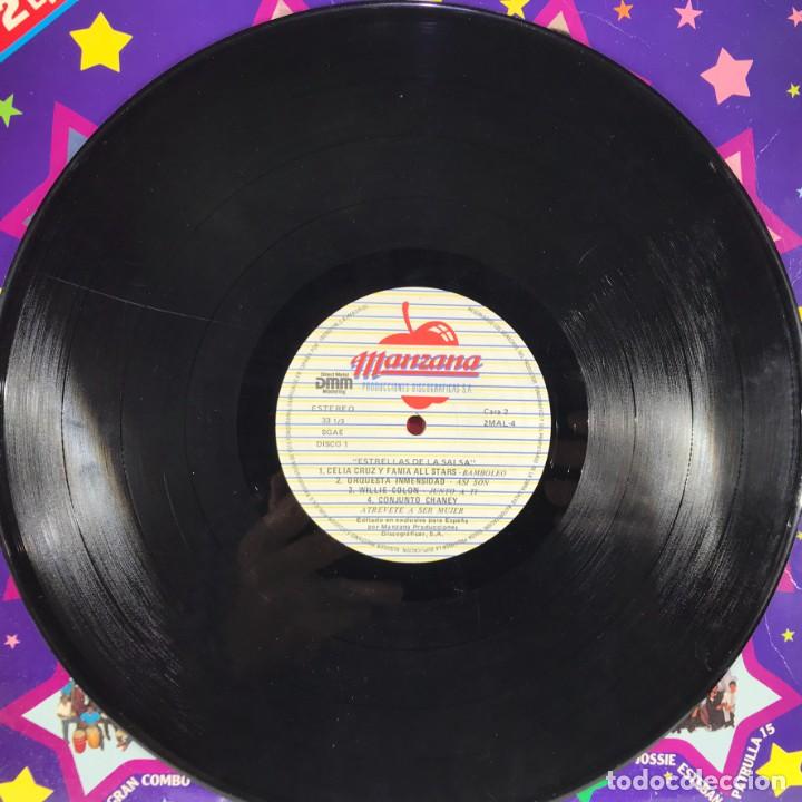 Discos de vinilo: Various &ndash; Estrellas De La Salsa - 2 x Vinyl, LP, Compilation - SPAIN - Foto 6