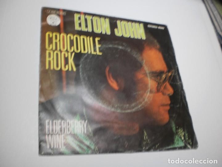 single elton john. crocodile rock. eldeberry wi - Compra venta en  todocoleccion