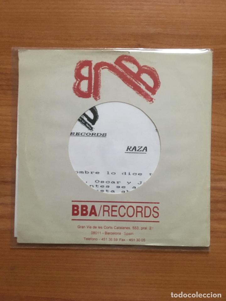 Discos de vinilo: RAZA-LLUVIA DE AMOR/LLORA MI CORAZON - Foto 2