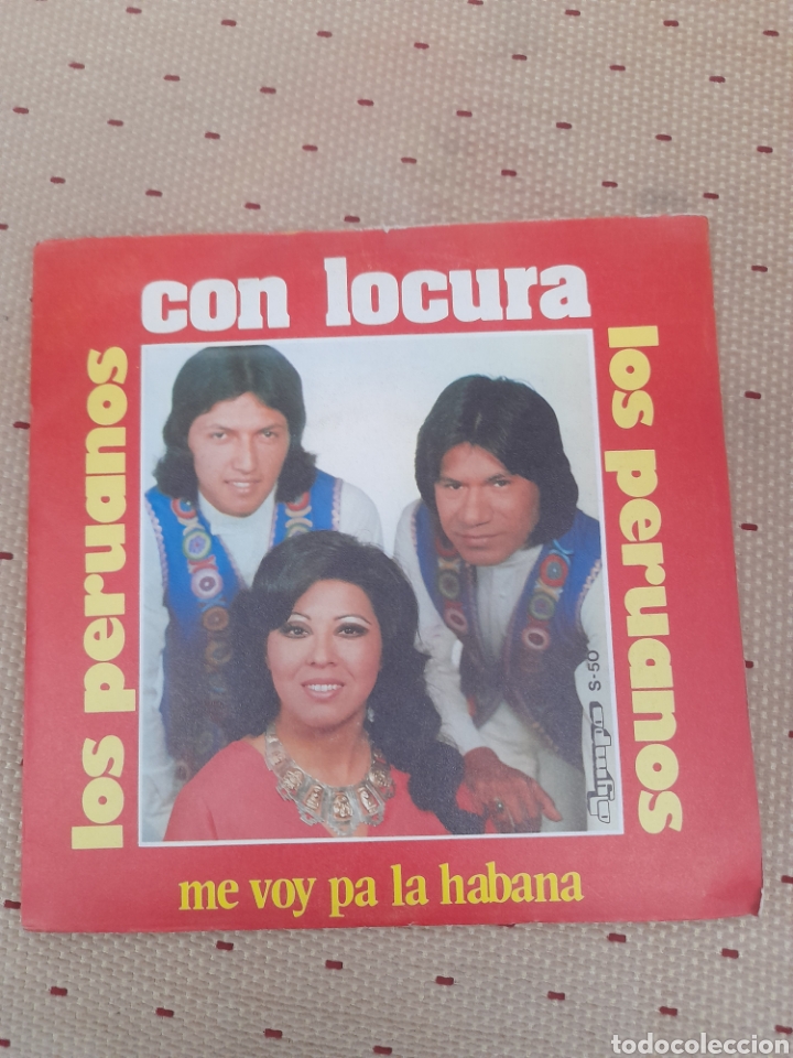 Discos de vinilo: Vinilo, Los Peruanos, con locura - Foto 1