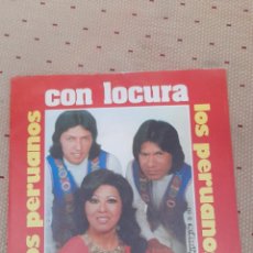 Discos de vinilo: VINILO, LOS PERUANOS, CON LOCURA. Lote 338579688