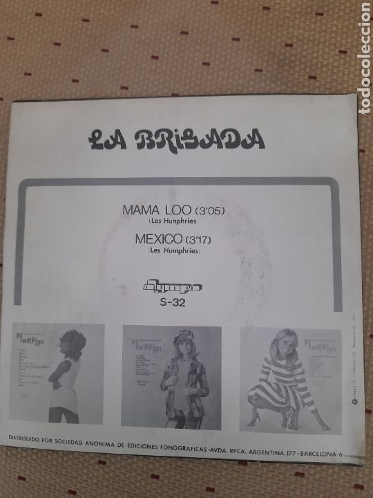 Discos de vinilo: Vinilo, La Brigada, Mama loo - Foto 2