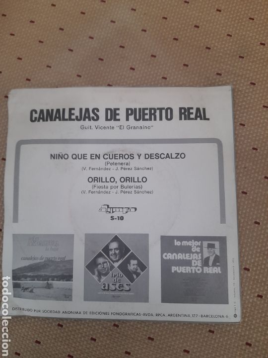 Discos de vinilo: Vinilo de Canalejas de Puerto Real - Foto 2
