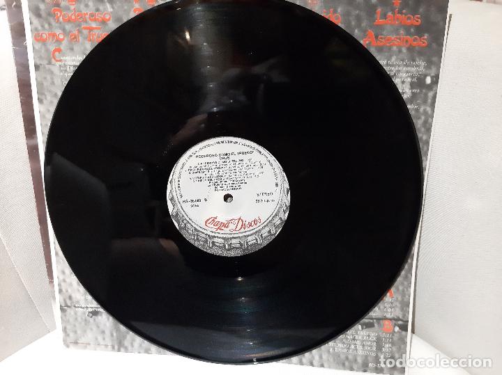 Discos de vinilo: OBUS -PODEROSO COMO EL TRUENO- (1982) LP DISCO VINILO - Foto 8